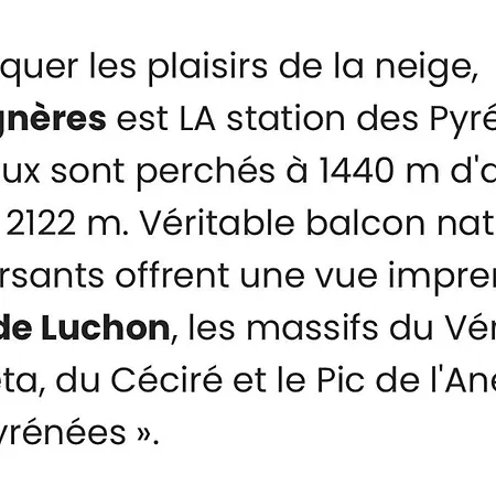 Apartament Au Pied Des Pistes Saint-Aventin